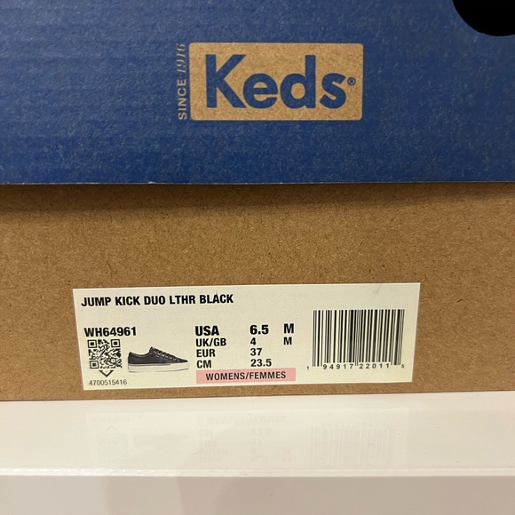 KEDS - jump kick duo leather black - Picture 2 of 4
